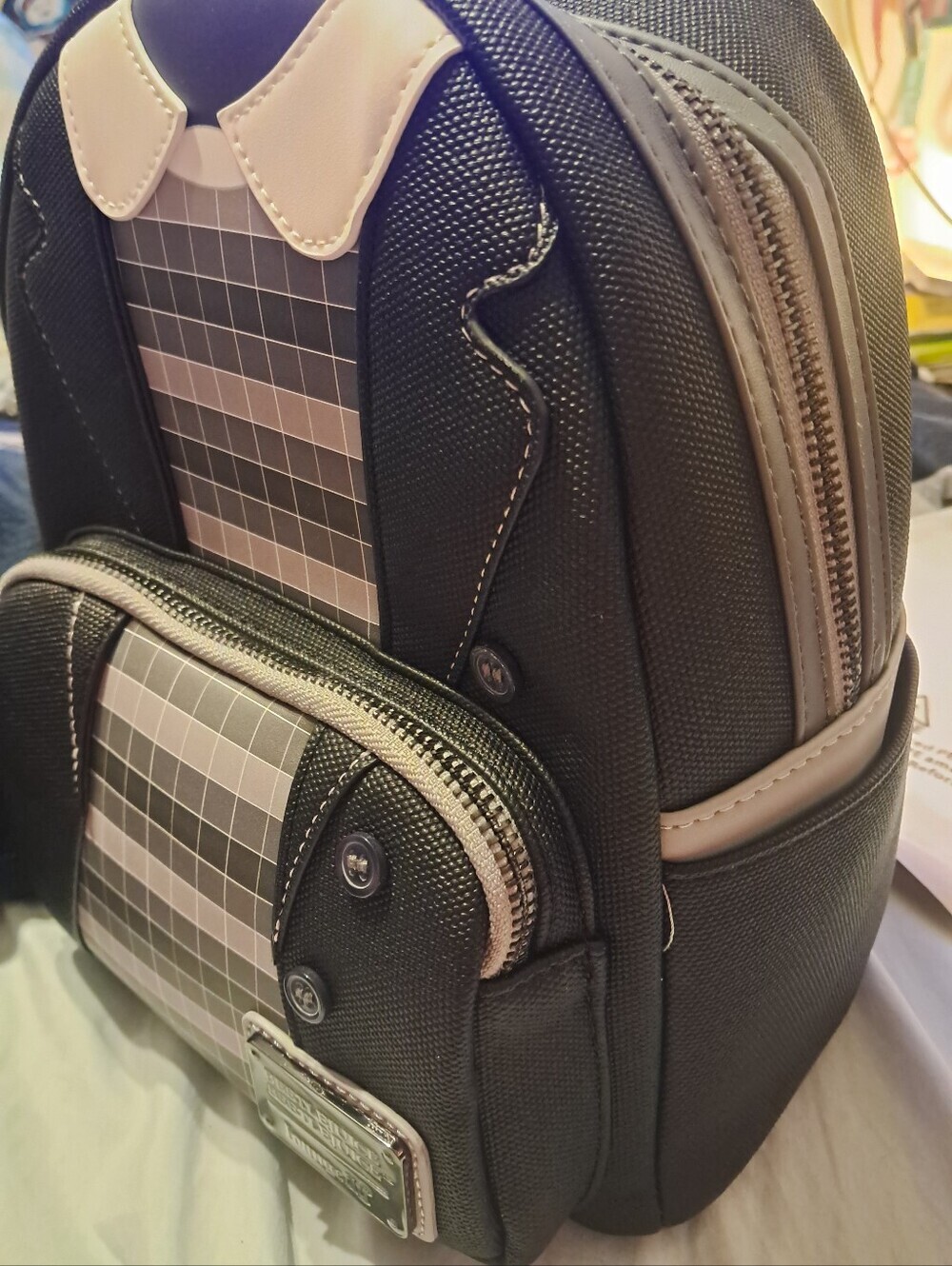 NWT Loungefly Warner Brothers Beetlejuice 2 Mini Backpack - Picture 3 of 5